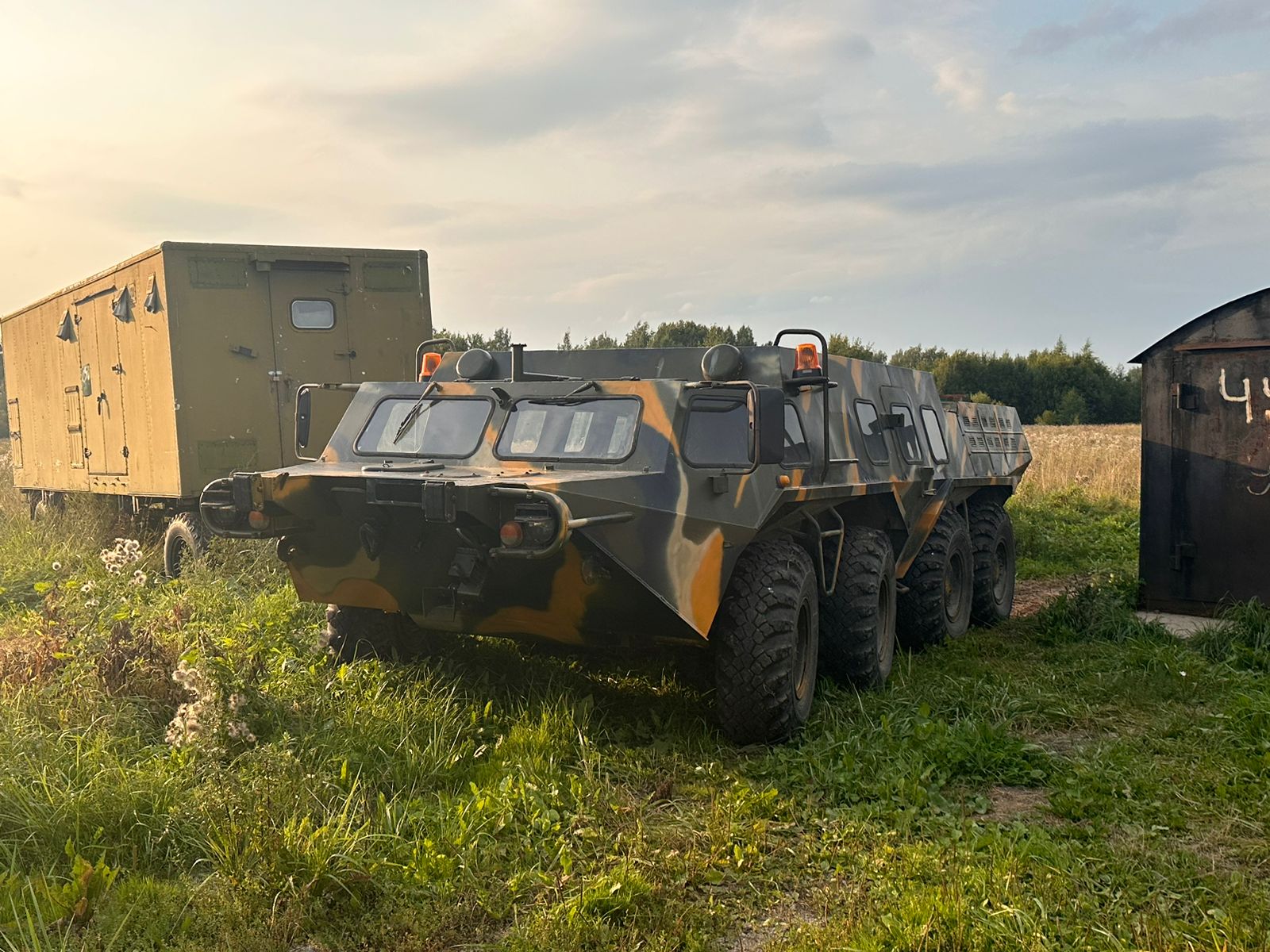 Бтр-80 гражданский переделанный